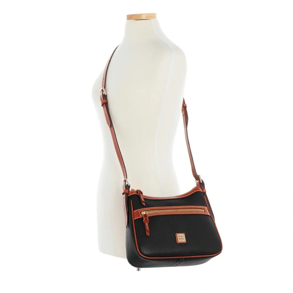 Dooney & Bourke Presley Leather Crossbody - Black - Picture 4 of 6